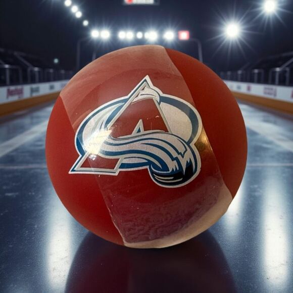 Franklin Colorado Avalanche Franklin Shot Zone Mini Hockey Replacement Ball B22 - Picture 1 of 4